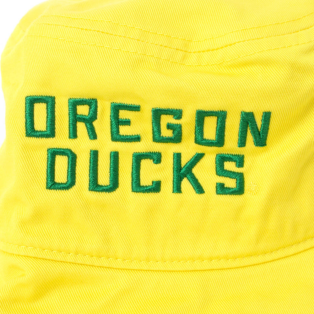 Classic Oregon O, Nike, Yellow, Bucket, Accessories, Unisex, Apex, Twill, Hat, 882844
